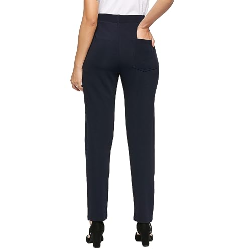 Image of Smarty Pants Women's Cotton Straight fit Formal Trouser
