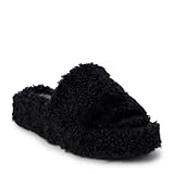 BEACH by Matisse Womens Frost Platform Slide Casual Sandals Casual Low Heel 1-2" - Black - Size 7 M