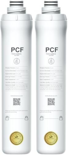 Image of Bluevua Official ROPOT PCF Filter, Replacement for RO100ROPOT, 1-year Lifetime-4th Stage (Pack of 2)
