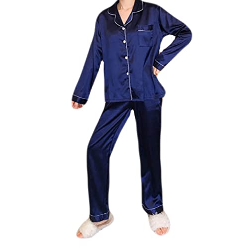 Pyjama en satin de soie CFWSHJ, le cadeau de nuit idéal pour les fêtes d'hiver
