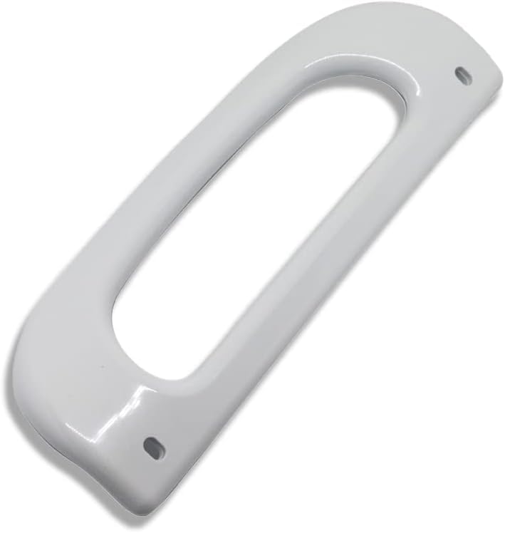 ANAKEL HOME Recambio Tirador Frigorífico 00483078 Compatible con Balay, Bosch y Lynx | 21cm x 17cm Distancia entre Agujeros, Color blanco