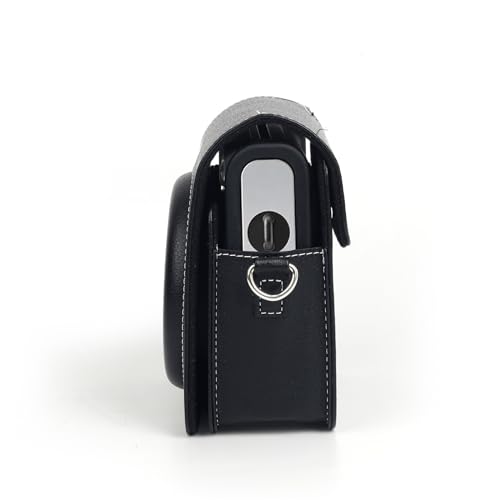 Rieibi PU Leather Case for Fujifilm Instax SQ40, Polaroid SQ40 Camera Case for Fujifilm Instax Square SQ40 Instant Camera - Image 3