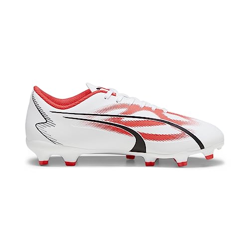 Foto von PUMA Ultra Play Fg/Ag Fussballschuh, White Black fire Orchid, 37 EU