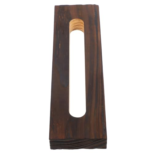 POPETPOP Fish Tank Fountain Pump Small Aquarium Accessories Natural Wood Board DIY Tank Decor Craft