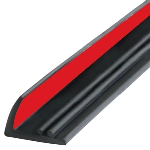 Striscia Di Tenuta For Finestrino Auto, 100 Cm, In Gomma, For Fessure Di Finestrini Laterali, Isolamento Acustico, Impermeabile, Antivento, A 7 Forme.