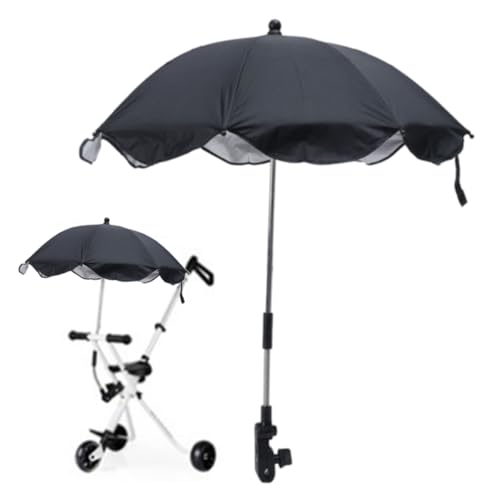 HEMOTON Djustable Joint Baby Stroller Umbrella Pushchair Accessories Sun Protection Pram Parasol 8 Ribs St