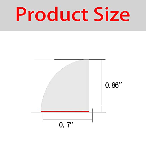 Risunpet Flexible Quarter Round Molding, Peel And Stick Rubber Quarter Round Trim, Self-Adhesive Bathtub Trim Molding #TOP1