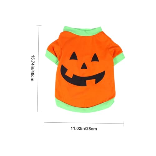 Disfraz Halloween Calabaza para Perro Talla M miniatura 2