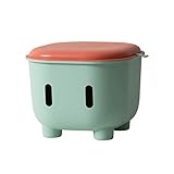 □ Deckel: Silikongriffdesign, leicht zu öffnen und schließen;Flip-Design, keine Notwendigkeit, sich zu halten;Versiegelte Lagerung, staubdicht, insektensicher, sauber und hygienisch.