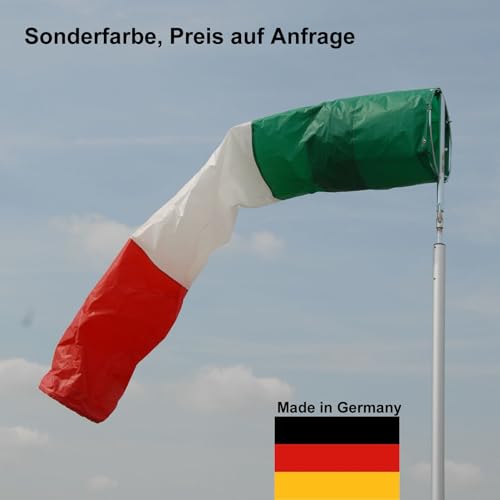 Windsack Schmidtler rot-weiß 30 cm Durchmesser, 180 cm lang