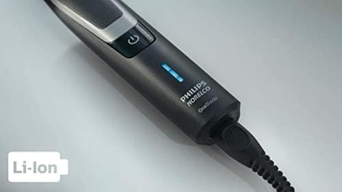 Philips Norelco Oneblade Pro Kit, Hybrid Electric Trimmer And Shaver, Qp6510 + Oneblade Body Kit, 3 Pieces, Black, 1 Count #TOP1