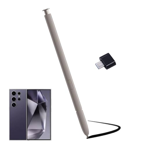 Galaxy S24 Ultra S Pen puntero morado fluido con conector Tipo C integrado