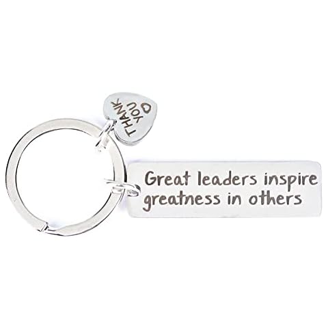 Team Leader Keyring Gifts for Your Boss Gifts for Men Women Thank You Gifts for Colleagues Retirement Appreciation Gifts for Boss Mentor Manager Gifts Keyring Cover