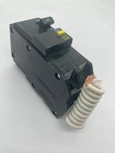 2 Pole 60 Amp GFCI GFI Breaker for 120/240V Plug-In QO260GFICP