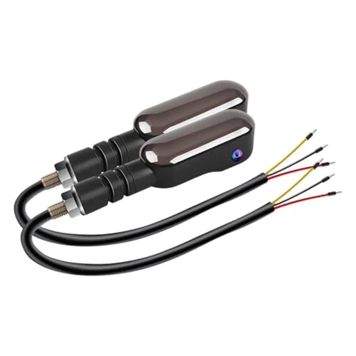 Clignotant de projection moto à LED coloré éclairage au sol
