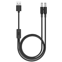 Ladegerät Kompatibel mit DogRook Hundehalsband, USB Ladekabel für IHPUKIDI Anti Bell Hundehalsbänder, 2 in 1 Ladekabel-Netzteil