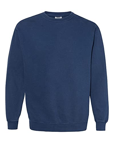 Comfort Colors Men's Crewneck Sweatshirt, Style 1566 Navy2