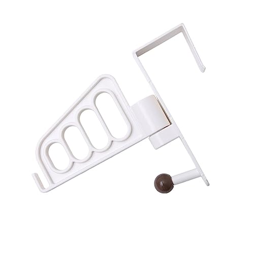 Garneck Door Hook Removable Wall Hooks Scratch-Resistant Multi-Functional for Living Room Bedroom Bathroom (1pc Door Coat Rack)