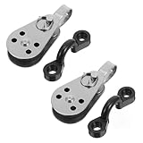 Kit de cáncamos para kayak: accesorio ideal para deportes acuáticos, apto no solo para vela, sino también para kayak, canoa y otros deportes acuáticos; sistema de poleas para canoa