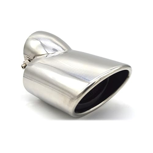 Embouts d'échappement Ford Focus double canule en acier inoxydable argenté premium