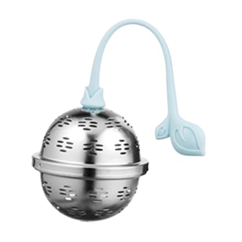 Angoily Boule à Thé en Acier Inoxydable 304 Taille L Infuseur à Épices Filtre à Thé en Vrac Passoire à Assaisonnement pour Soupe Adaptée à la la Cuisine Maison
