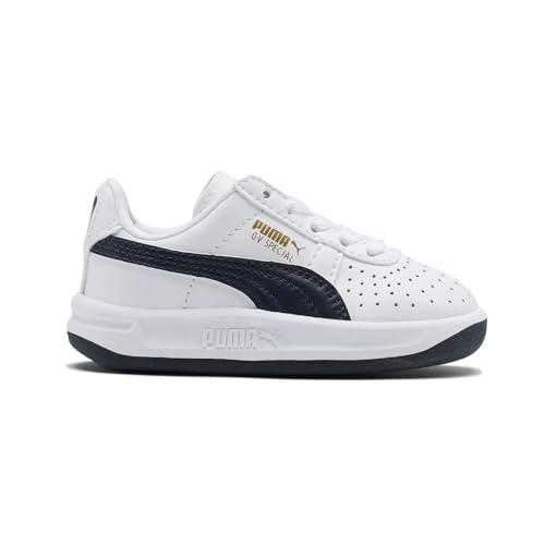 PUMA PUMA unisex baby Gv Special Sneaker, White/Peacoat, 10 Toddler US