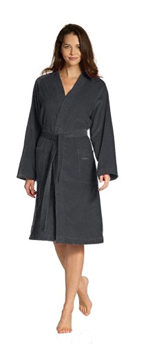 Preisvergleich Produktbild Vossen Damen Bademantel Grau Gr. XXL