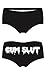 JINKAIJIA Women's Fashion Flirty Sexy Funny Naughty Animal 3D Printed Cute Low- rise Underpants Single Party Gifts briefs