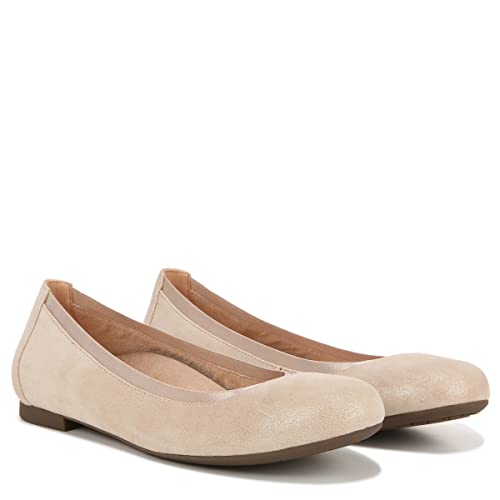 Vionic Women’s Ballet Flat Anita- Supportive Round Toe Dress Shoes That Include a Built-in Arch Support Insole That Corrects Pronation and Helps Heel Pain Relief, Plantar Fasciitis, Sizes 5-122