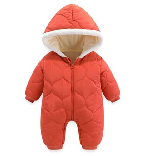 He&Yingmin Baby Boy Girl Romper Winter Coat Clothes Outwear Snowsuit One piece Hooded Jumpsuit