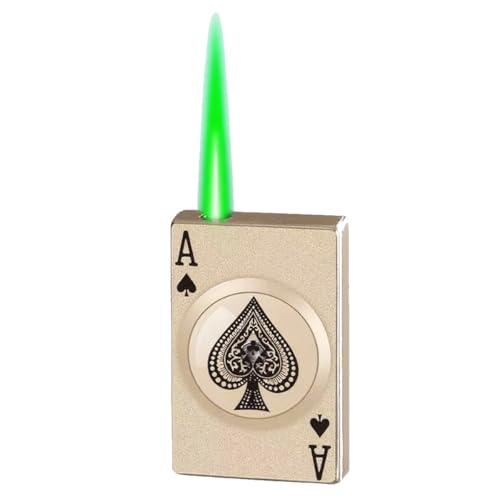 Encendedor Rotativo Ace of Spades Recargable a Butano