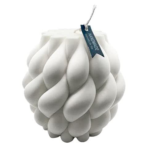 Bowl Candle Orchid & Sea Salt Scented Candle Handmade