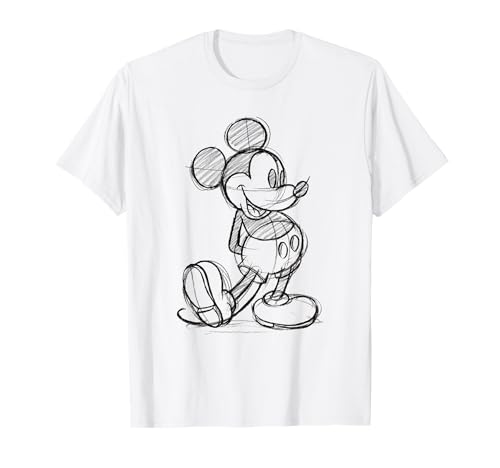 Disney Mickey Mouse Mickey Sketch T-Shirt