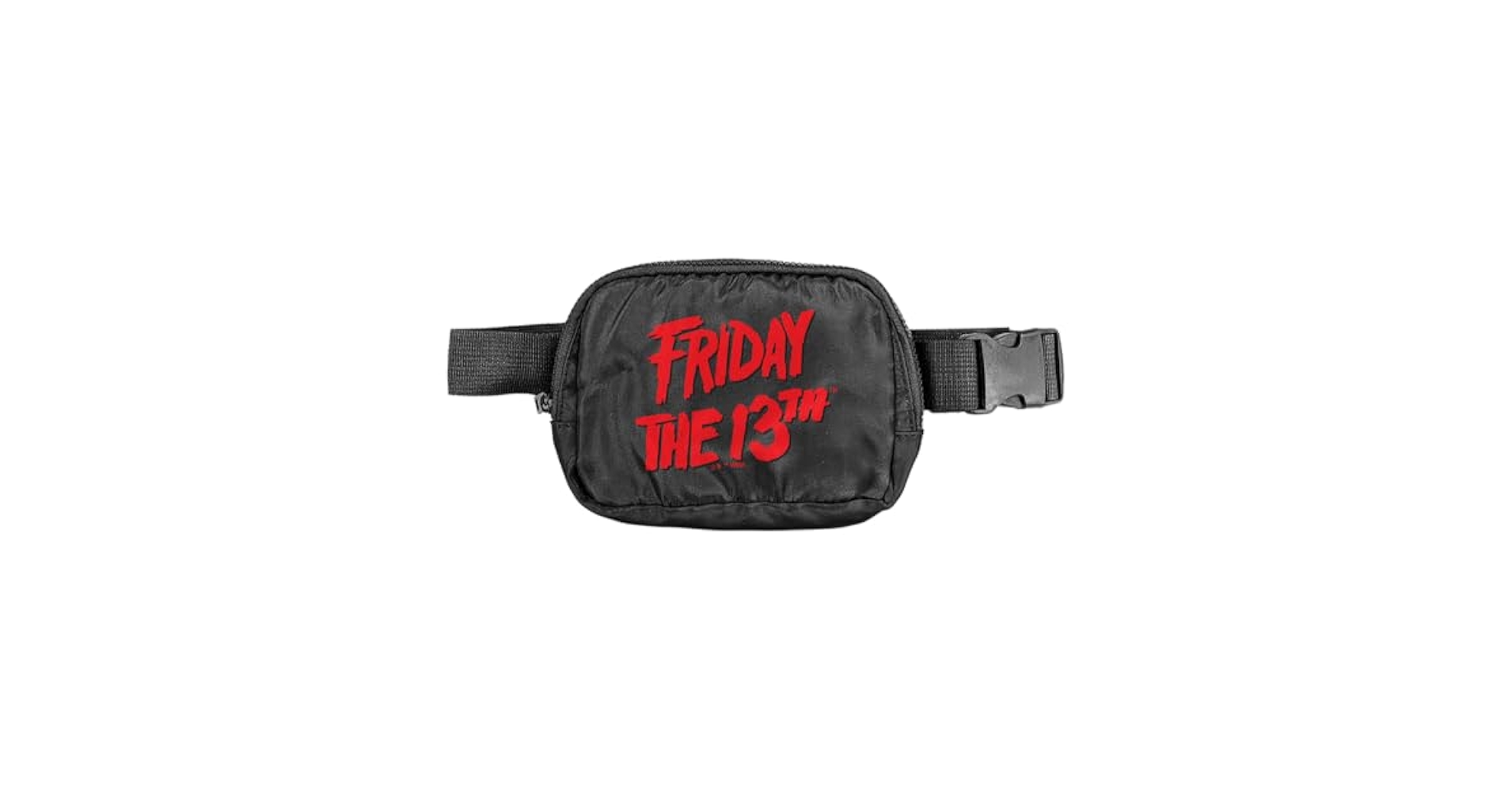 Amazon.com | Friday the 13th Logo Belt Bag, Crossbody Fanny