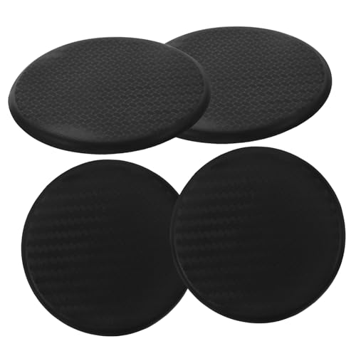 CHILDWEET 4pcs Non- Car Round Water Cup Mats for Daily Use Wear-Resistant Cup Holder Inserts for Cars Suvs and Vehicles
