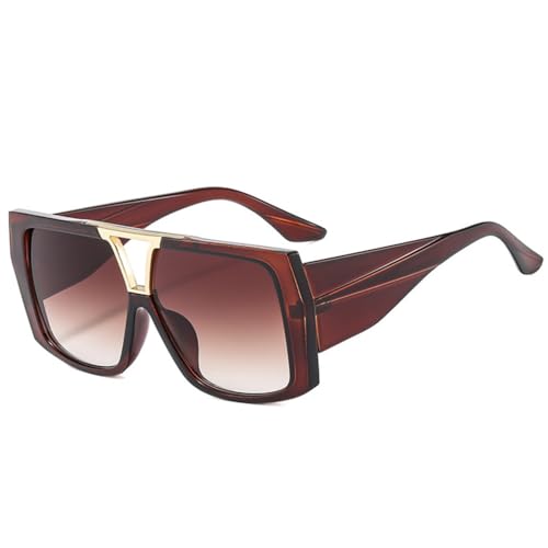 Lunettes de soleil rétro de qualité supérieure avec verres dégradés pour hommes et femmes