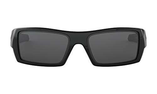 Oakley Gascan Sunglasses 03-471 Polished Black with Grey Lens 60mm2