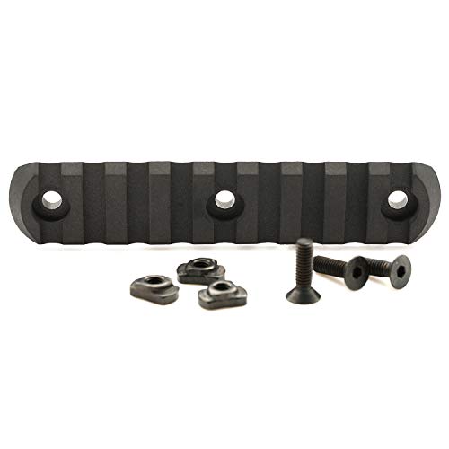 ZONEBIKE 5-Slot 9-Slot 11-Slot 16 pcs Screw and nut 6 pcs Ultralight Rail for Hunting Airsoft Game - Thumbnail 2