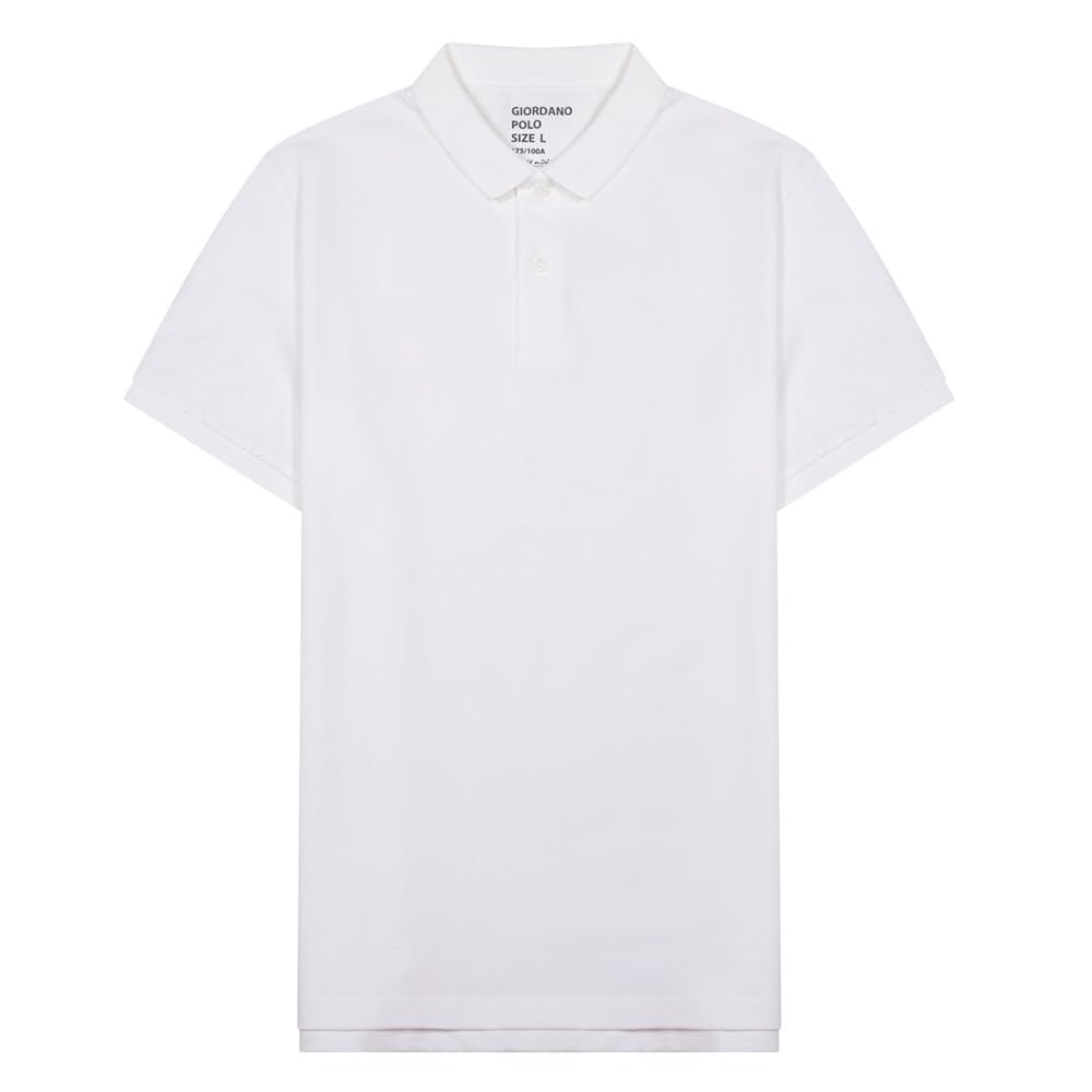 GiordanoMen Solid Cotton Polo