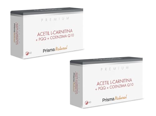 Pack 2 Unidades | Acetil L-Carnitina + PQQ + Coenzima Q10 | 60 cápsulas