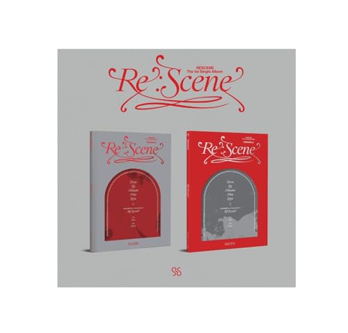 RESCENE 1st Single Album Re:Scene CD K-Pop avec Pre-Order Benefit et Folded Poster