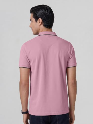 Image of XYXX Accent Men's Solid Cotton Polo T Shirt | Collar Tshirts | Half Sleeves | Solid-Slim Fit