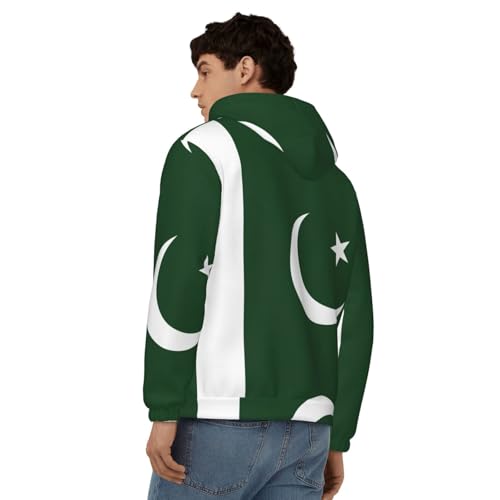 Sweat à capuche Pakistan décontracté pour vos sorties du week-end - 3