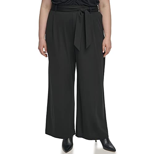 Calvin Klein Women's Pleated Pant with Belt2
