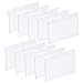 Pinsheng 60Pcs Porte-étiquette Transparent en Plastique, Porte-étiquettes en PVC Supports d'Étiquettes en Plastique Porte-étiquette de Prix d'étagère pour Étagère Magasin Supermarchés Petits Magasins