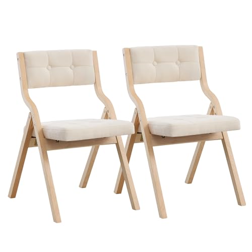 choairy Tufted Cushion Folding Chair