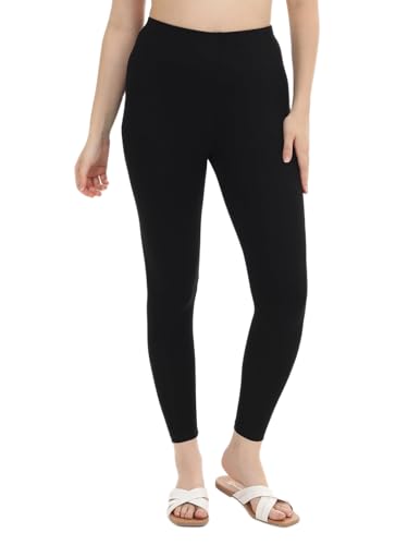 Image of Fly Birds Visoce Blend Ankle Length Leggings for Women