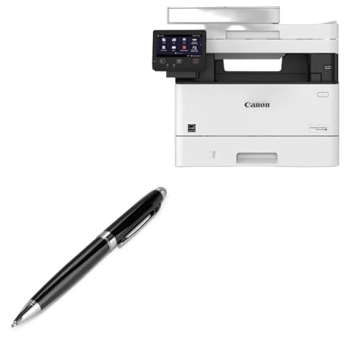 BoxWave Stylus Pen Compatible with Canon imageCLASS X MF1238 II - EverTouch Meritus Capacitive Styra, Capacitive Stylus with Rollerball Pen - Jet Black