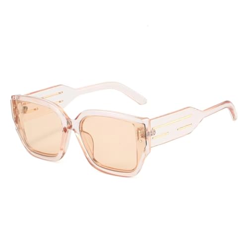 Lunettes de soleil vintage pour femmes et hommes avec verres dégradés transparents protection UV400