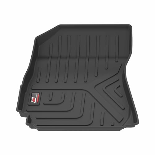 Image of GFX Tpv Car Mats Floor Premium Life Long Foot Mats (After-Market) Compatible for Petrol and Diesel with Nexon (2022) Onwards (Black) Manual